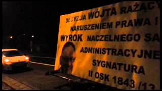 preview picture of video 'Zatrzymanie samochodu lawety Policja - Kosina - Łańcut'