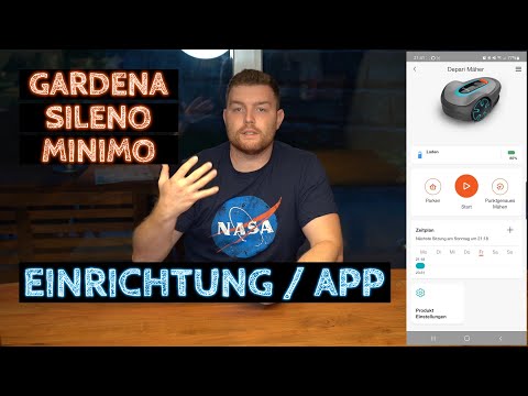 Einrichtung / APP - Gardena Sileno Minimo - Teil 3 - Mähroboter einrichten und in Betrieb nehmen