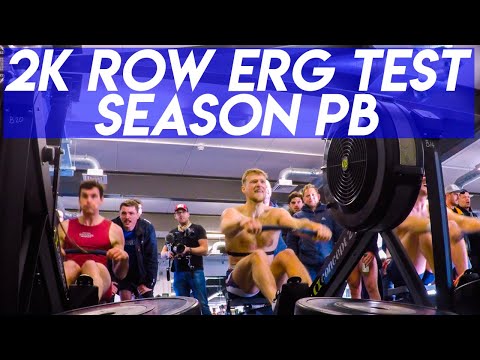 2K ROWING MACHINE TEST SEASON PB | DECEMBER 2019