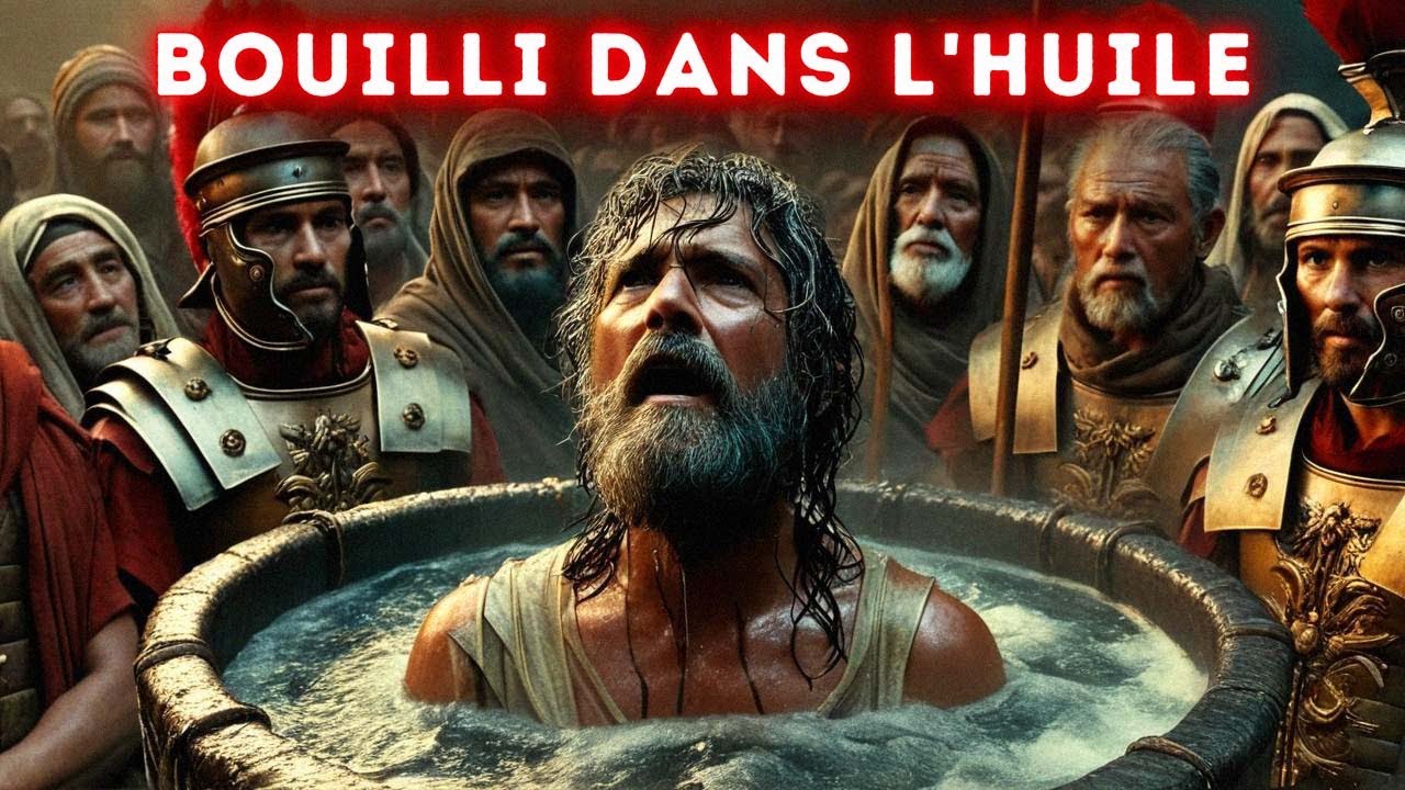 COMMENT L'APÔTRE JEAN A-T-IL SURVÉCU APRÈS AVOIR ÉTÉ BOUILLI DANS DE L'HUILE ? - Histoire Biblique