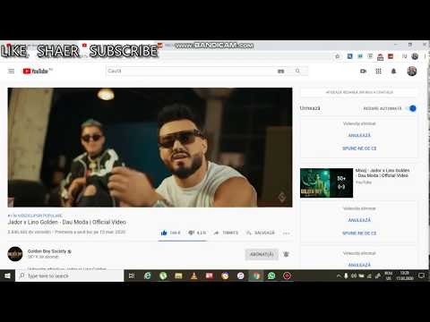 REACTIONEZ LA JADOR * LINO GOLDEN DAU MODA  INTRA IN DESCRIERE