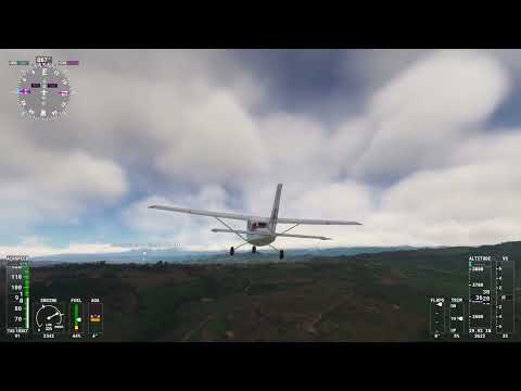 msfs 2020  cessna 206H cañon del pericongo entre tinama y altamira huila