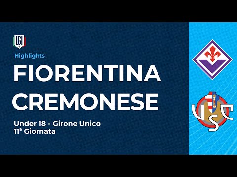 Highlights Fiorentina-Cremonese | 11ª giornata Campionato Under 18 | stagione 2025-26