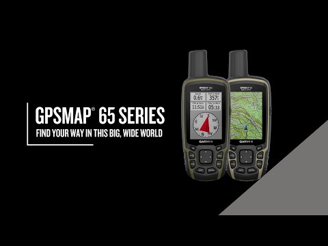 Garmin GPSMAP 65s YouTube video thumbnail image