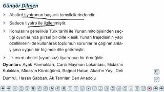 Eğitim Vadisi AYT Edebiyat 29.Föy Cumhuriyet Tiyatrosu Konu Anlatım Videoları