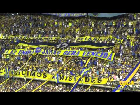 "Vamos Boca Juniors que tenes que ganar / BOCA-ZAMORA 2015" Barra: La 12 • Club: Boca Juniors