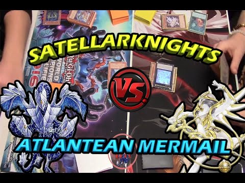 Yu-Gi-Oh Feature Match Atlantean Mermail Vs Satellarknights - (December 2016)