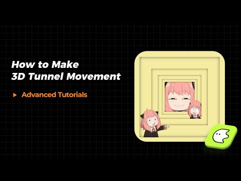 Blurrr Advanced Tuts｜3D Tunnel Movement