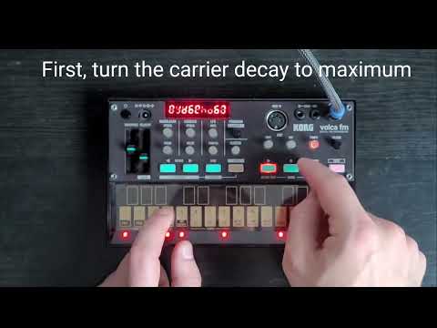 Instant Ambient Tutorial on the Korg Volca FM Synth