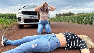 ELA CAUSOU UM ACIDENTE TERRÍVEL E FUGIU