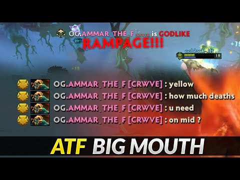 ATF Huskar RAMPAGE! - He is Biggest Mouth player in Pro scene