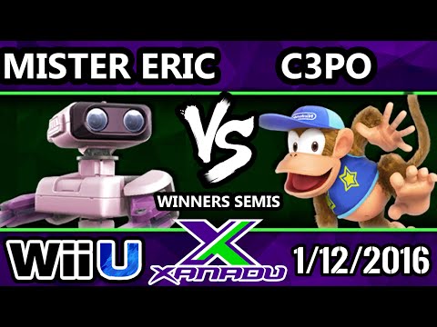 S@X 132 - HE | Mister Eric (R.O.B.) Vs. TA | C3PO (Diddy) SSB4 Winners Semis - Smash Wii U - Smash 4