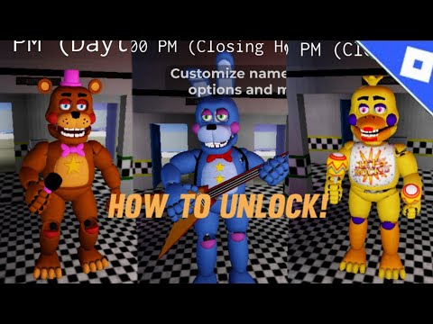 How to get the SECRET CHARACTER XXX, XXXI & XXXII BADGES in the FREDBEAR'S MEGA ROLEPLAY I Roblox 