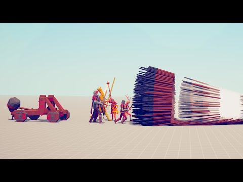 MEDIEVAL FACTION vs EVERY GOD - Totally Accurate Battle Simulator TABS