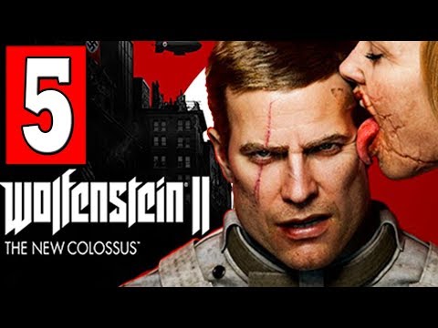 WOLFENSTEIN 2 The New Colossus Walkthrough Part 5 MISSION ROSWELL / Plant The WarHead