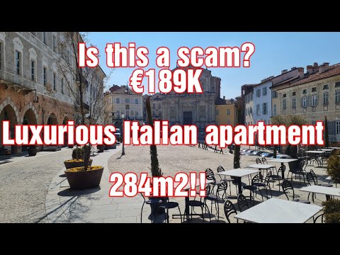 Spacious Apartment Mondovì Piazza 243m2, under 200k!!
