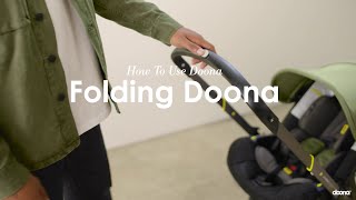 How to fold the Doona + | Doona + Car Seat & Stroller