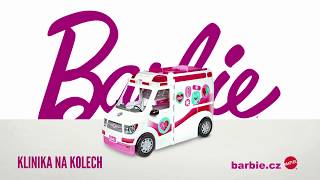 Mattel Barbie klinika na kolesách