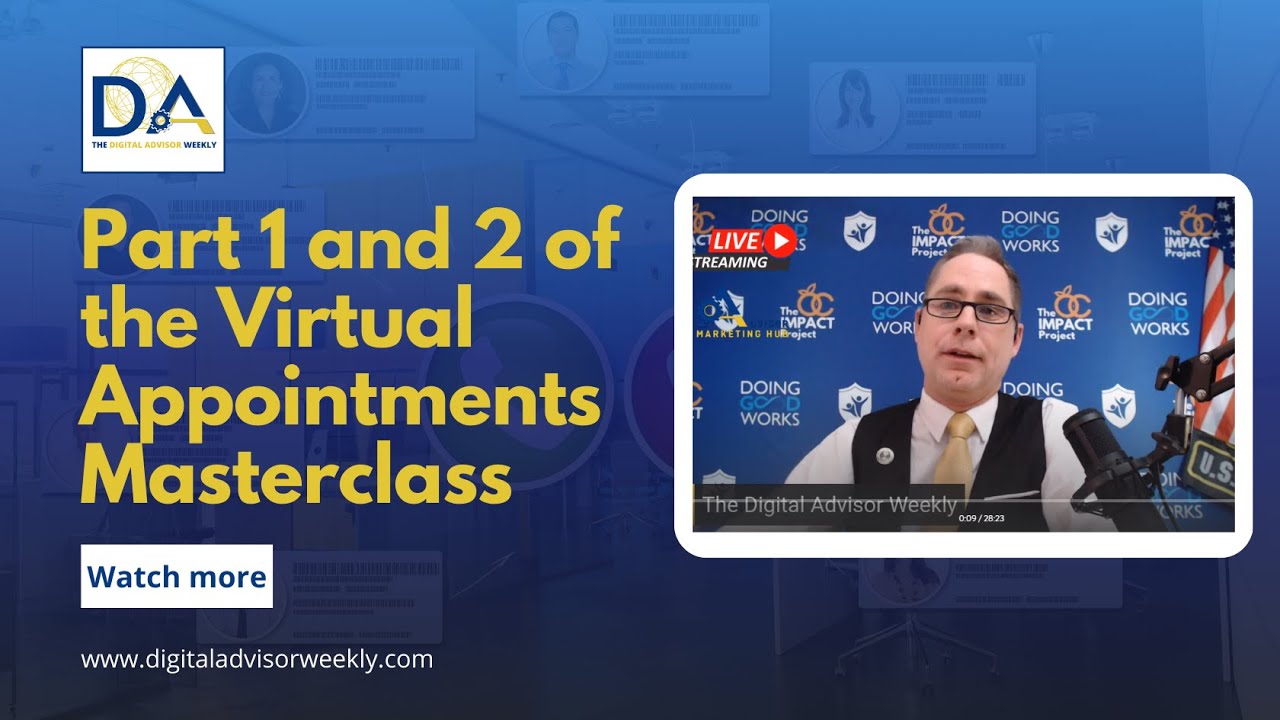 Replay: Part 1 and 2 of the Virtual Appointments Masterclass