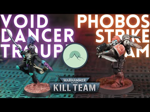 Void Dancers vs. Phobos Marines [Kill Team Battle Report]
