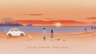 Declan J Donovan - Numb (lyrics)