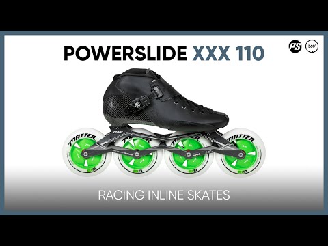 Powerslide 3X 110 Racing Inline Skates - Product Video