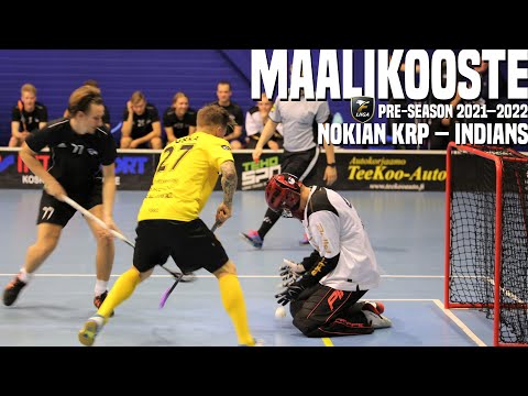 PRESEASON: Nokian KrP–Indians, Maalikooste