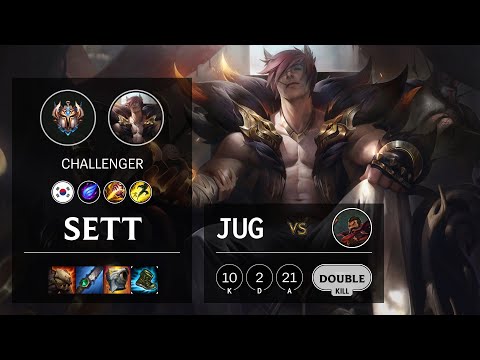 Sett Jungle vs Graves - KR Challenger Patch 10.14