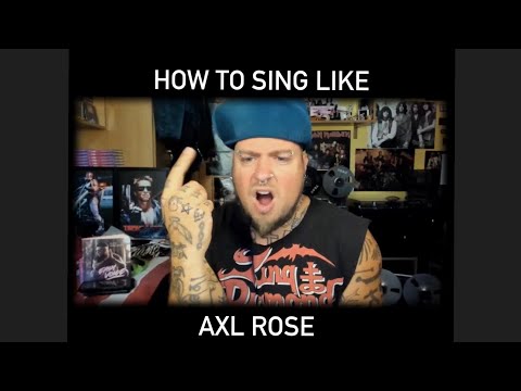 Alex Shelest Vocal Lessons - How to sing like Axl Rose