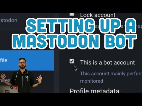 4.2: Mastodon Bot - Mastodon Botの設定 (4.2: Mastodon Bot - Setting up a Mastodon Bot)