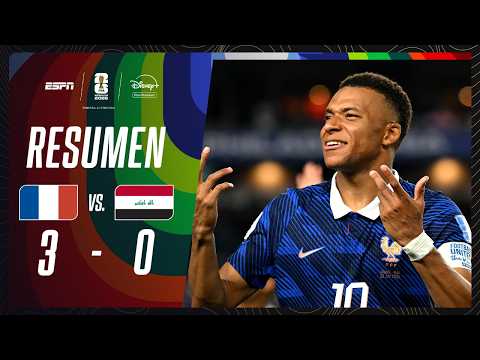 Resumen Francia vs Irak