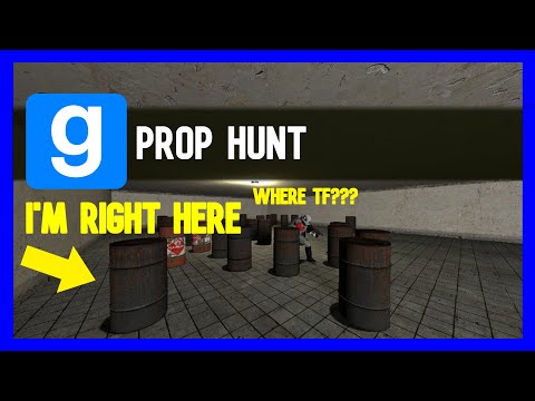 SO MANY BARRELS! | Gmod Prop Hunt