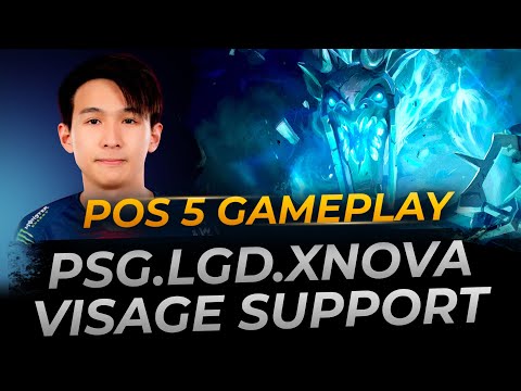Support Visage by PSG.LGD.xNova | Full Gameplay Dota 2 Replay