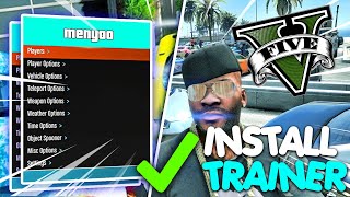 How To Install Trainer In GTA 5 - 2022 | Menyoo Trainer 🔥[ Latest Version ]