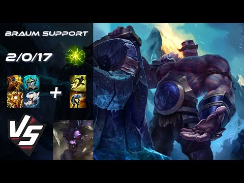 SUPPORT Braum vs Alistar - EU Challenger Patch 25.S2.5
