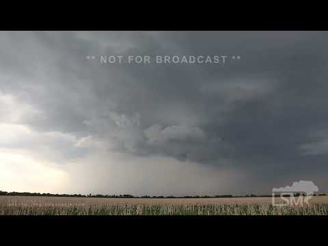 07-01-2022 Hesston, KS - Golfball Sized Hail and Storm Time Lapse
