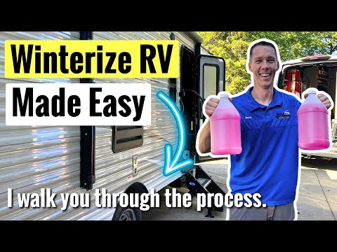 How to Winterize a Camper with Antifreeze | Beginner-Friendly + FREE ✅ List