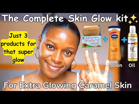 This combo will transform your skin 💯 The lotion, soap & oil that will glow up your caramel skin