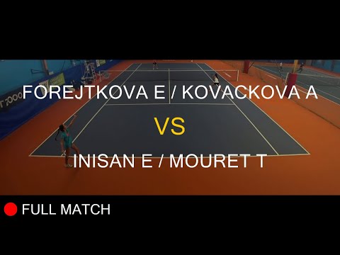 FOREJTKOVA E (CZE) / KOVACKOVA A (CZE) VS INISAN E (FRA) / MOURET T (FRA) - Open Super 12 Auray 2020