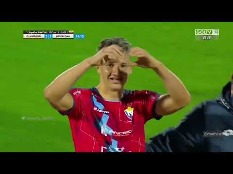 Goles de Byron Palacios . Primera etapa.  liga pro 2023