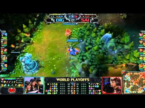 Game 10 - Team Dignitas (DIG) vs Saigon Jokers (SAJ) - League of Legends Playoffs