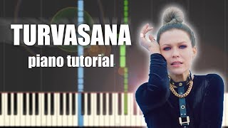 Jenni Vartiainen - Turvasana | PIANO TUTORIAL