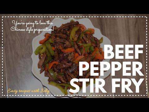 Beef Pepper Stir Fry