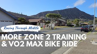 More Zone 2 Training and a VO2 Max Bike Session