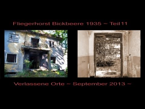 WW2 Fliegerhorst Bickbeere - 357 ОШАП/485 ОБВП - Brandis - Teil 11 ~ Lost Places 28 ~ 01.09.2013