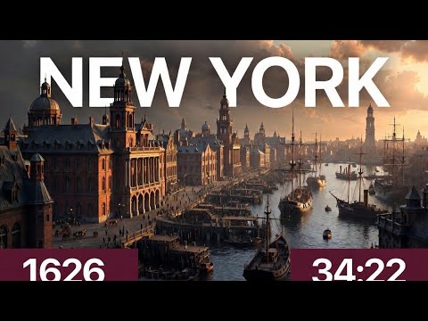 New York: The Entire History in 34 Minutes