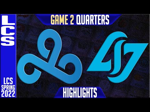 C9 vs CLG Highlights Game 2 | LCS Lock In Quarterfinals | Cloud9 vs Counter Logic Gaming G2