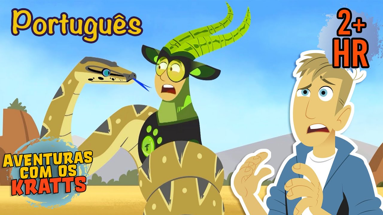 Aprenda sobre a cadeia alimentar [episódios completos] Aventuras com os Kratts