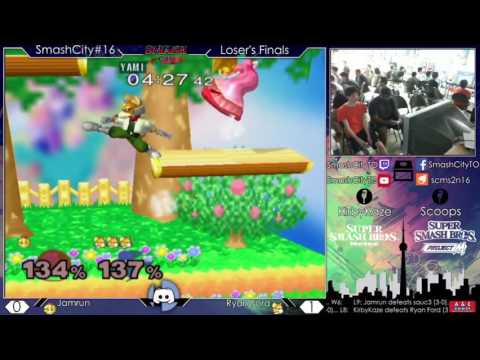 -SmashCity#16 Loser's- Finals- Jamrun Vs.  Ryan Ford