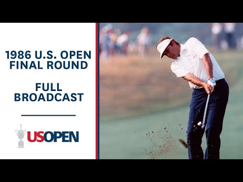 1986 U.S. Open (Final Round): Raymond Floyd Shines at Shinnecock Hills | Full Broadcast